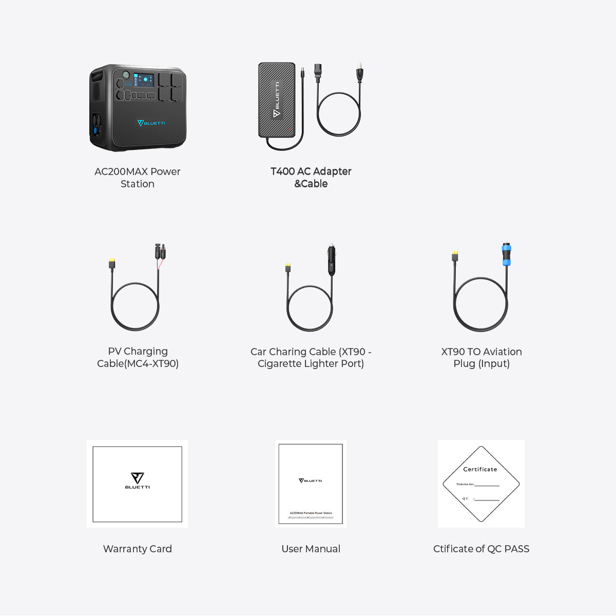 BLUETTI AC200MAX Expandable Power Station(Must Work With B230 Battery Pack) - Sunyee