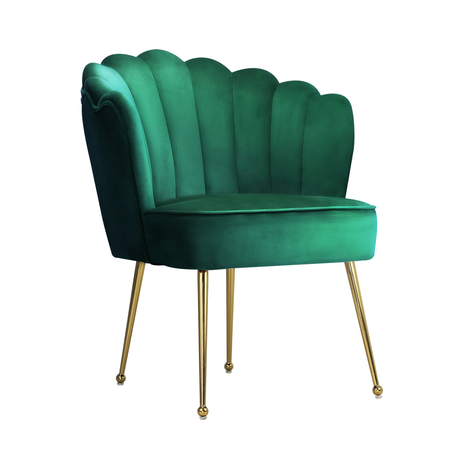 Oikiture Armchair Lounge Chair Armchairs Velvet Accent Arm Chairs Sofa Couches - Sunyee
