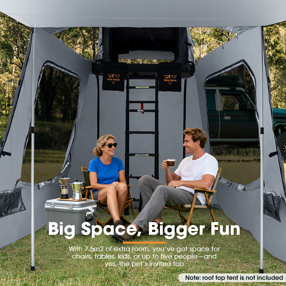 San Hima 5-man Annex ONLY For CapeTop Rooftop Tent Outdoor Camping Extension 4x4