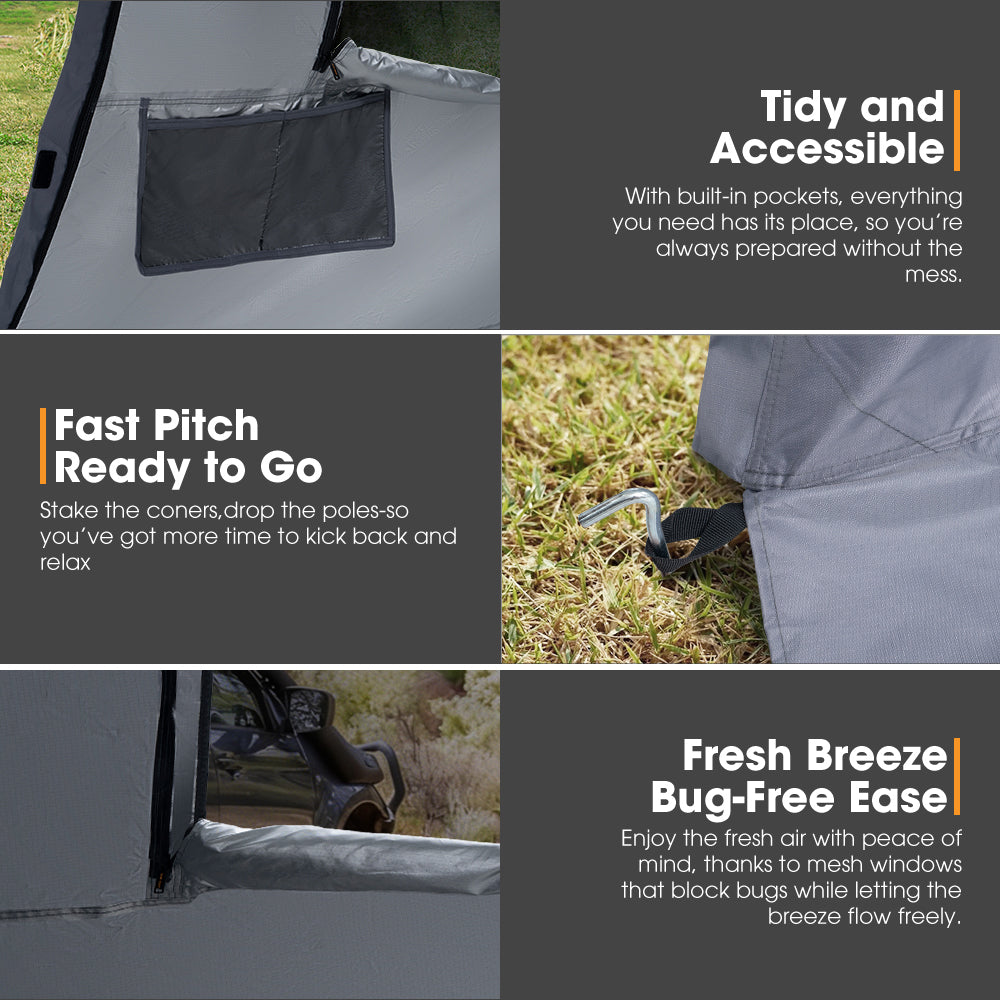 San Hima 5-man Annex ONLY For CapeTop Rooftop Tent Outdoor Camping Extension 4x4