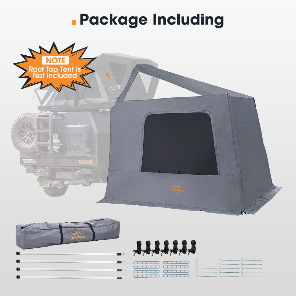 San Hima 5-man Annex ONLY For CapeTop Rooftop Tent Outdoor Camping Extension 4x4