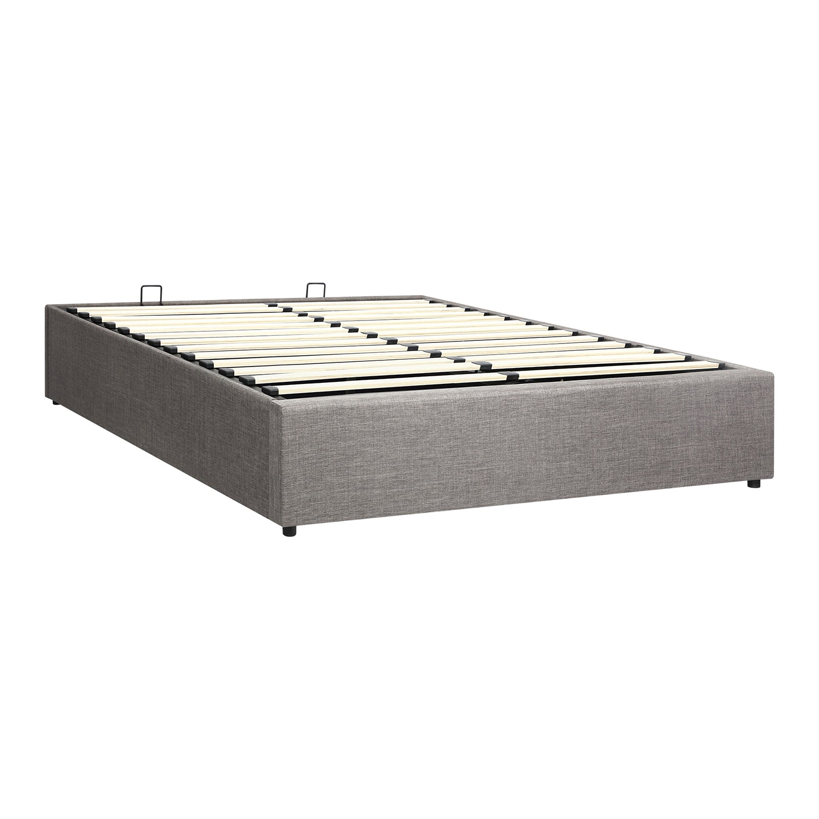 Oikiture Bed Frame Double Size Gas Lift Base With Storage Mattress Base Platform - Sunyee