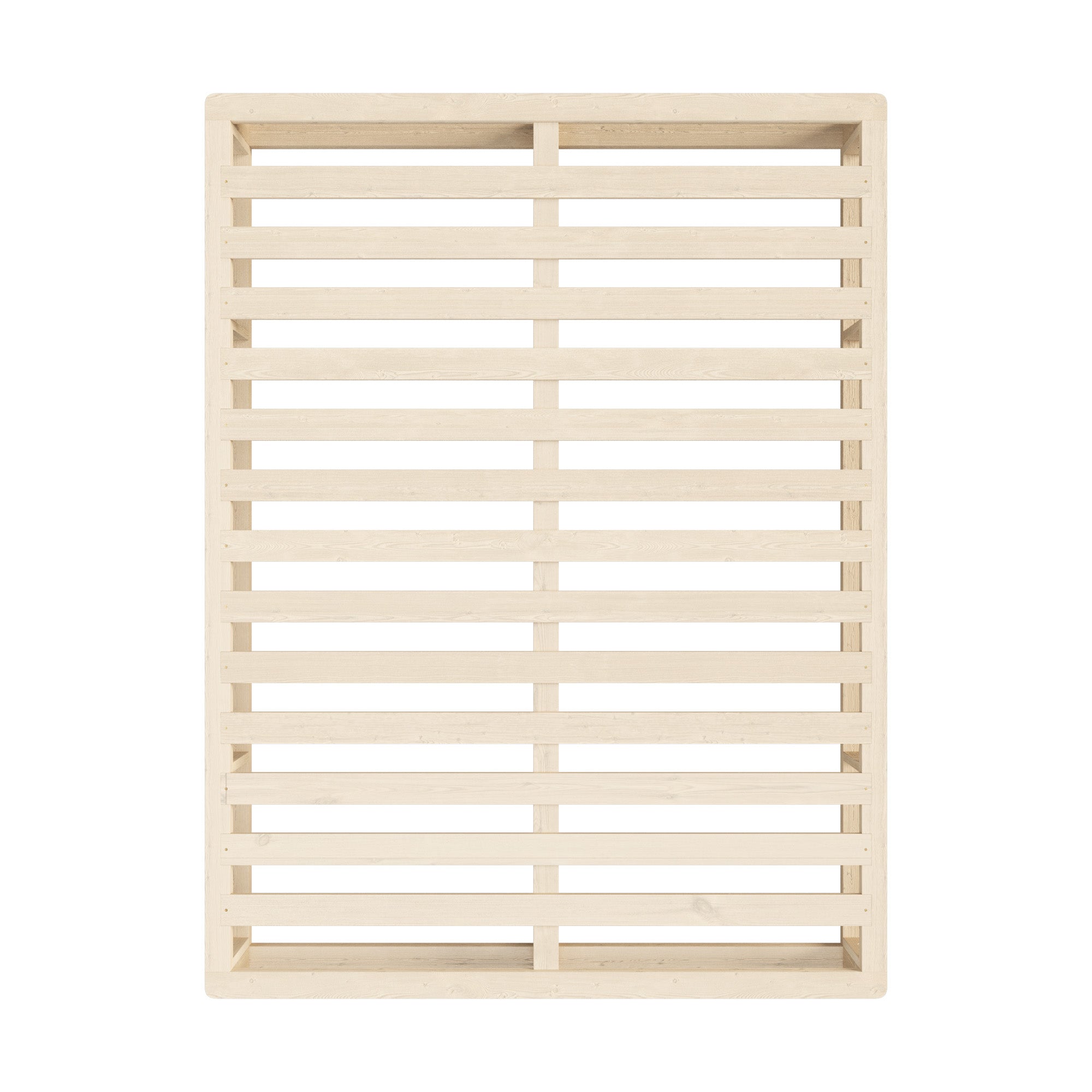 Oikiture Bed Frame King Single Wooden Bed Base Platform Cage-like Base - Sunyee