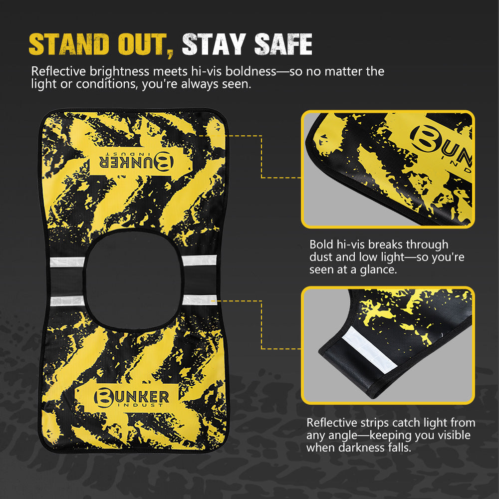 Bunker Indust Winch Cable Damper Recovery Safety Blanket With Storage Pocket