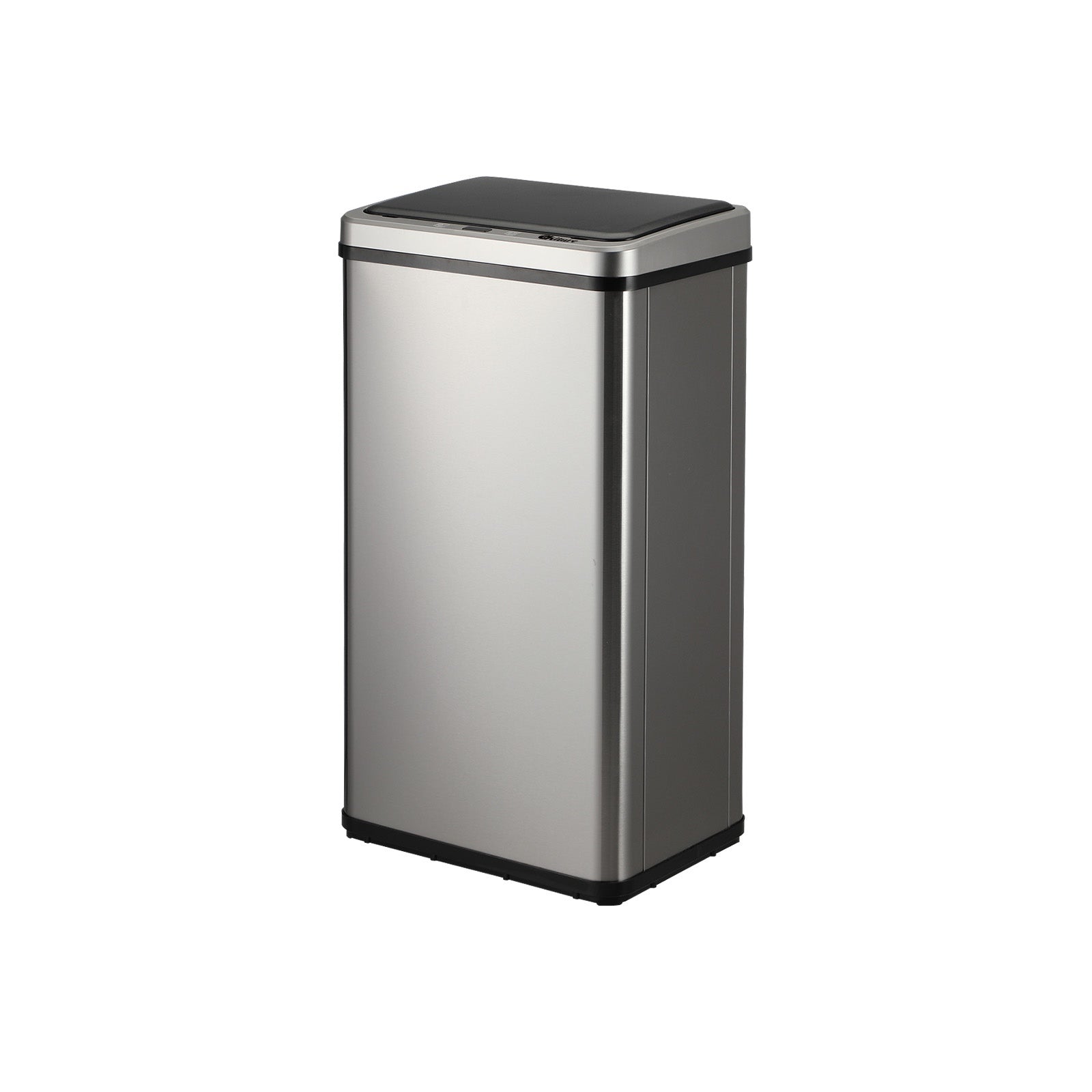 Oikiture 40L Motion Sensor Bin Automatic Rubbish Trash Can Kitchen Silver - Sunyee