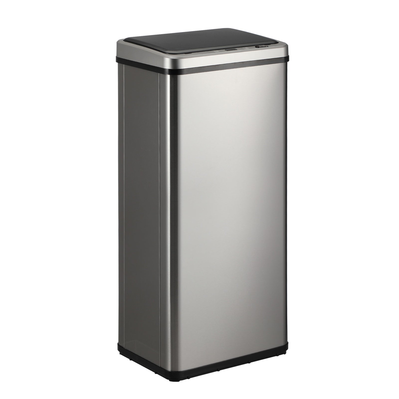 Oikiture 60L Motion Sensor Bin Automatic Rubbish Trash Can Kitchen Silver - Sunyee