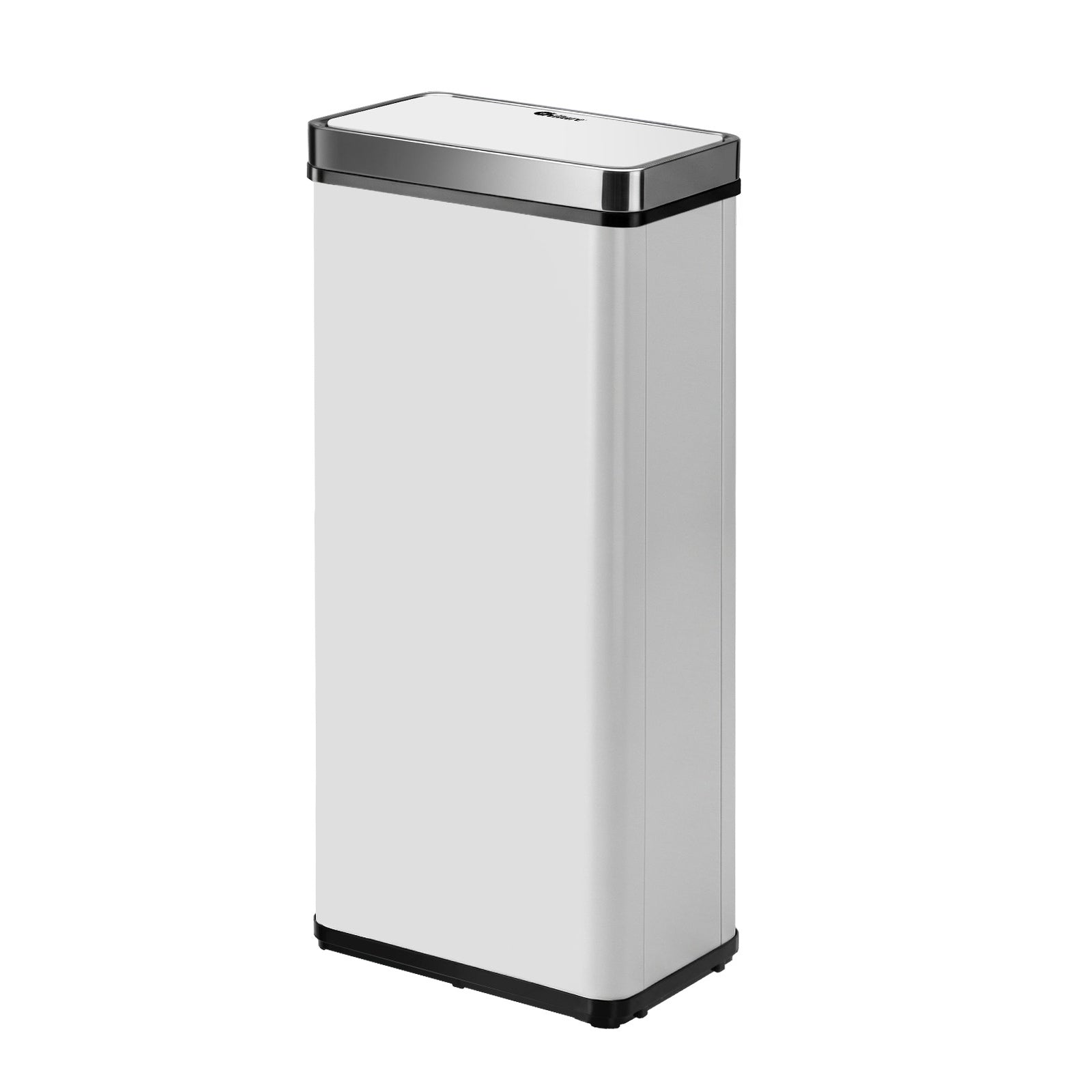 Oikiture 75L Motion Sensor Bin Automatic Rubbish Trash Can Kitchen White