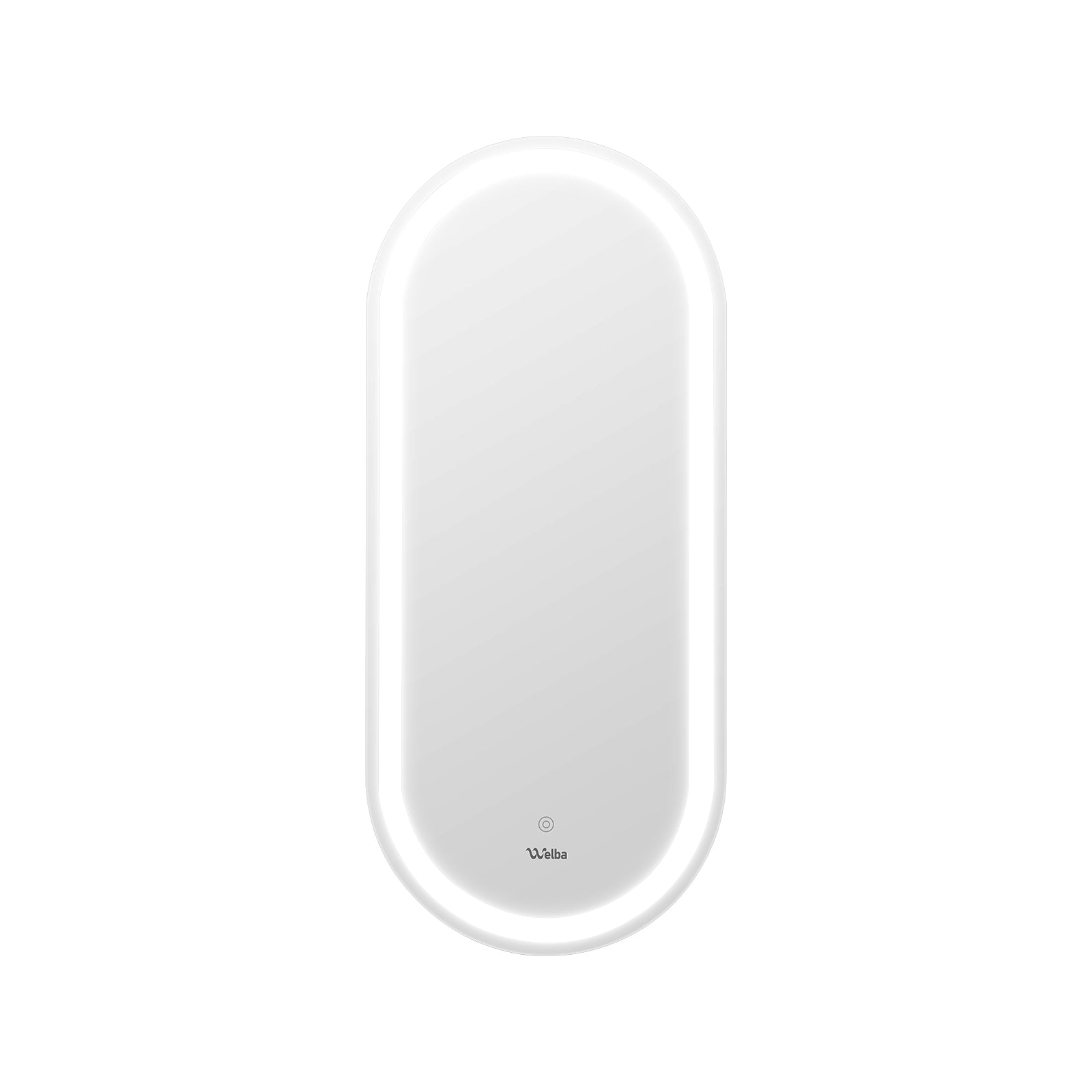 Welba LED Bathroom Mirror Anti-fog Makeup Wall Mirrors Round/Oval/Rectangle - Sunyee