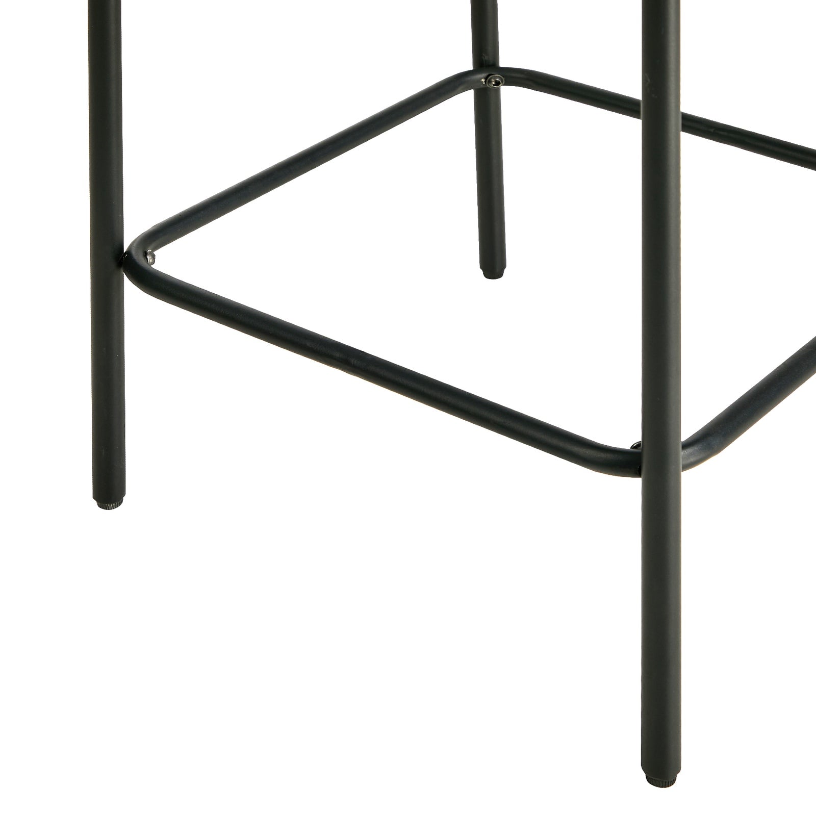 Oikiture 2x Bar Stools Kithen Counter Stool Dining Chair Linen Seat Metal Green - Sunyee