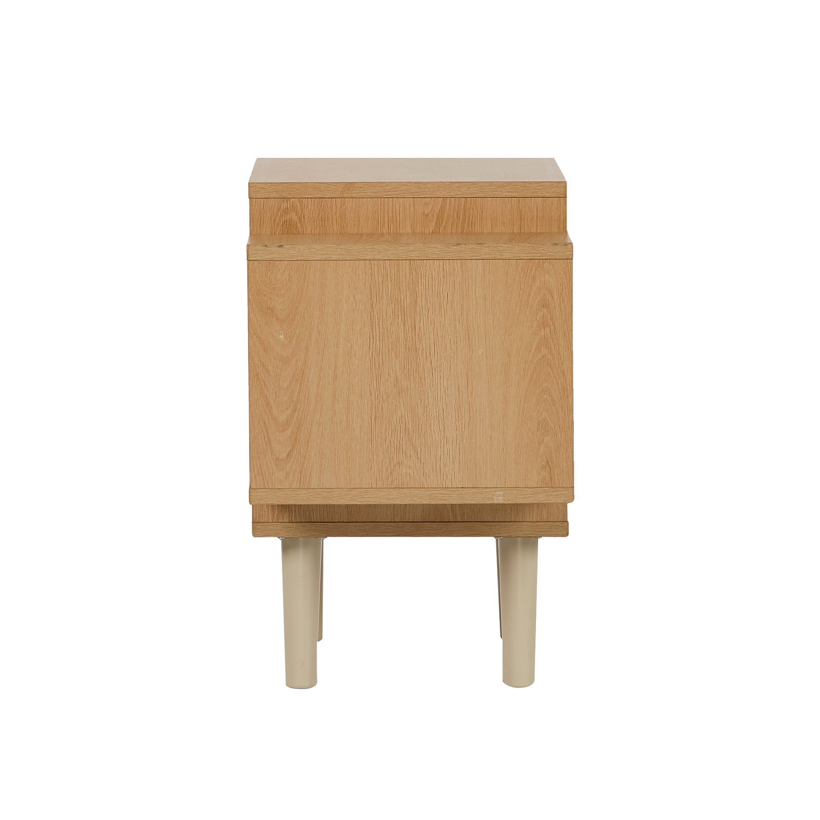Oikiture Kids Robot Bedside Table Nightstand With Drawer Bedroom Storage Cabinet