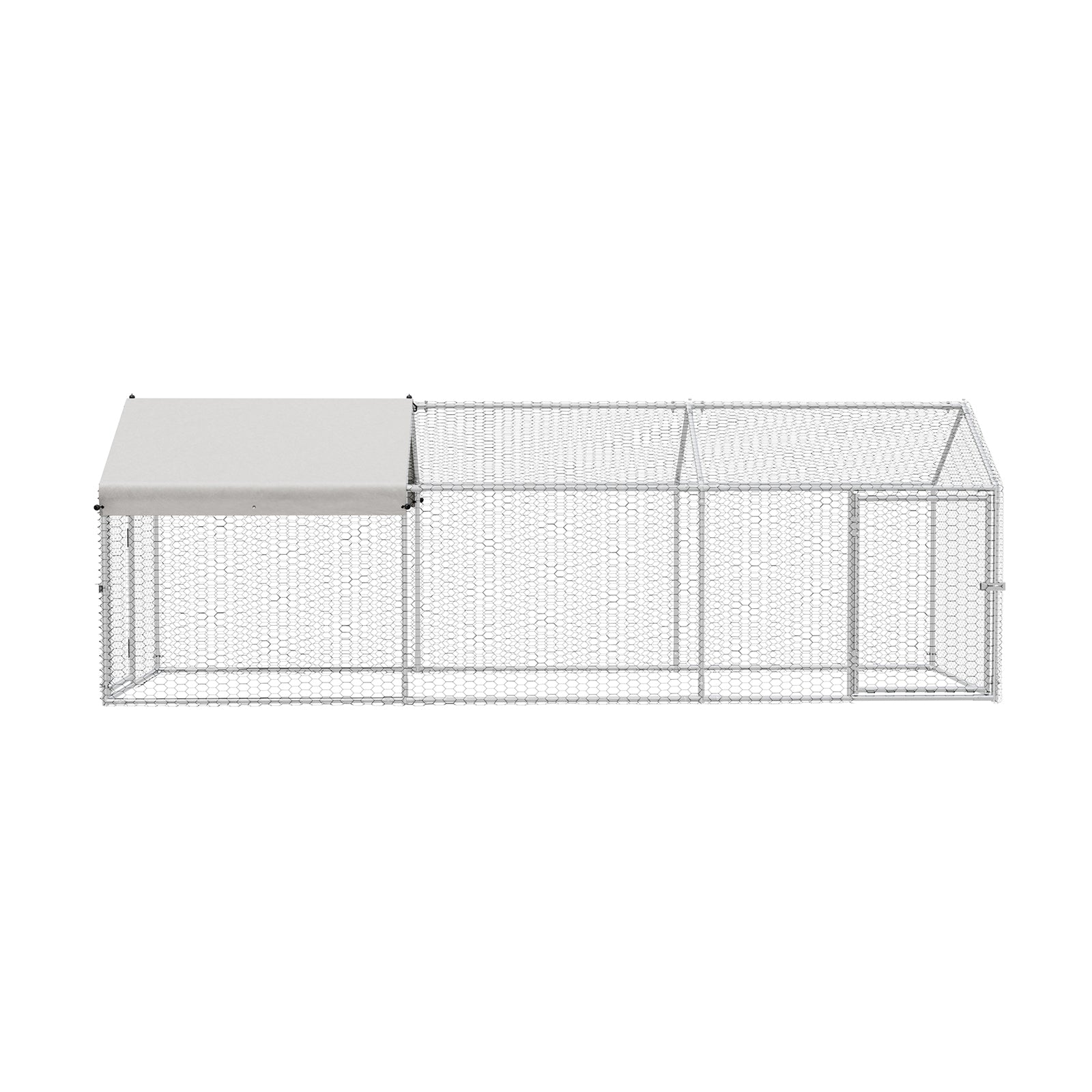 Alopet 3x1x1M Chicken Coop with Cover Poultry Cage Run Yard Pet Rabbit Hutch