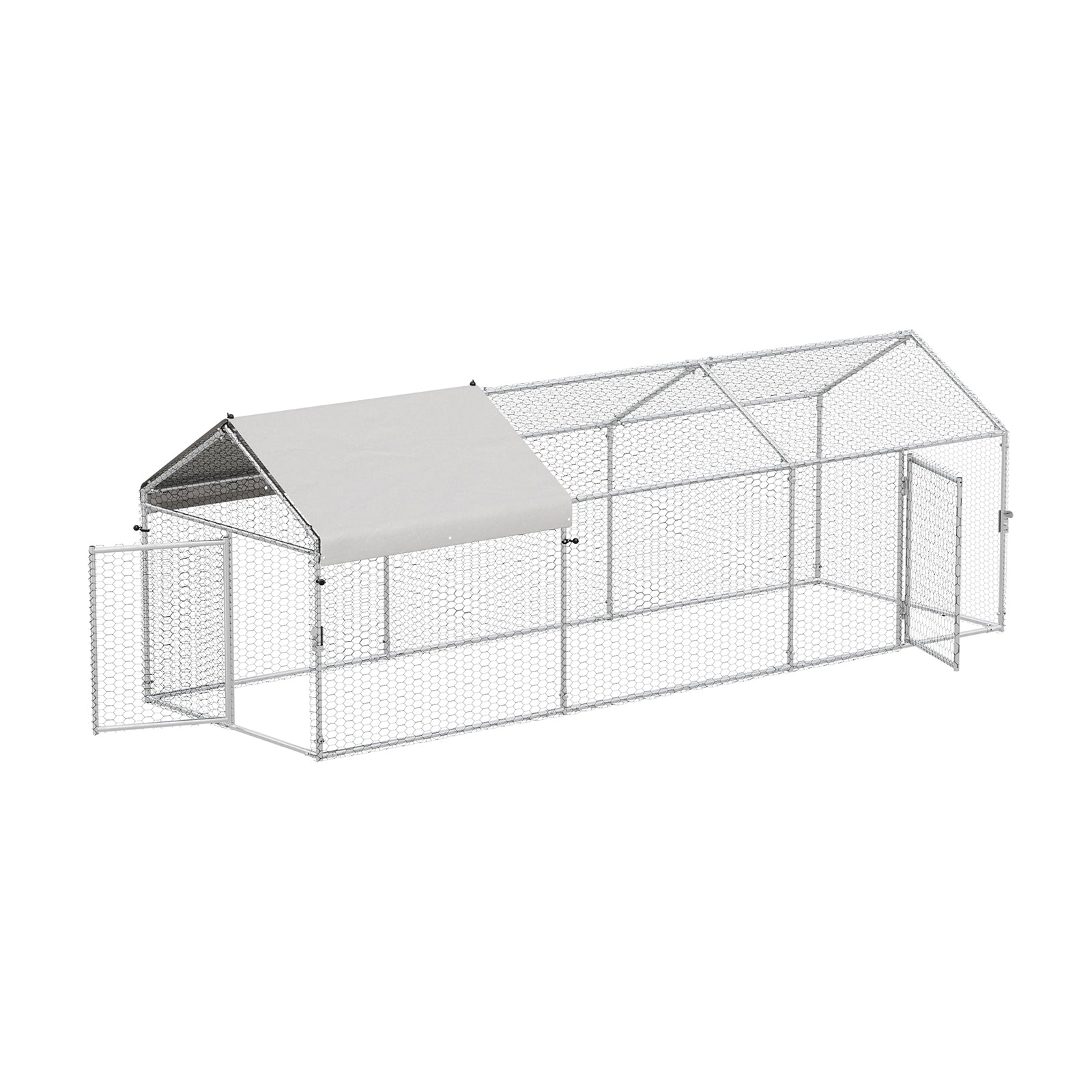 Alopet 3x1x1M Chicken Coop with Cover Poultry Cage Run Yard Pet Rabbit Hutch
