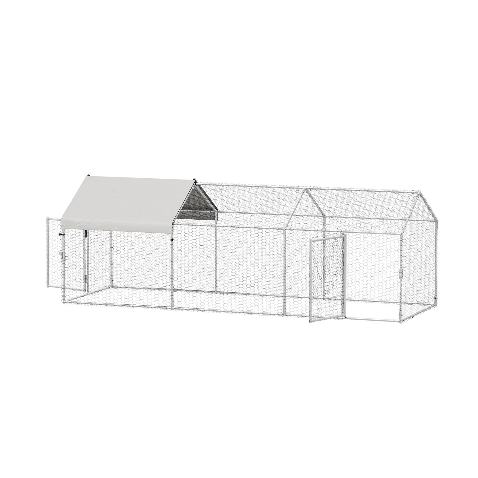 Alopet 3x1x1M Chicken Coop with Cover Poultry Cage Run Yard Pet Rabbit Hutch