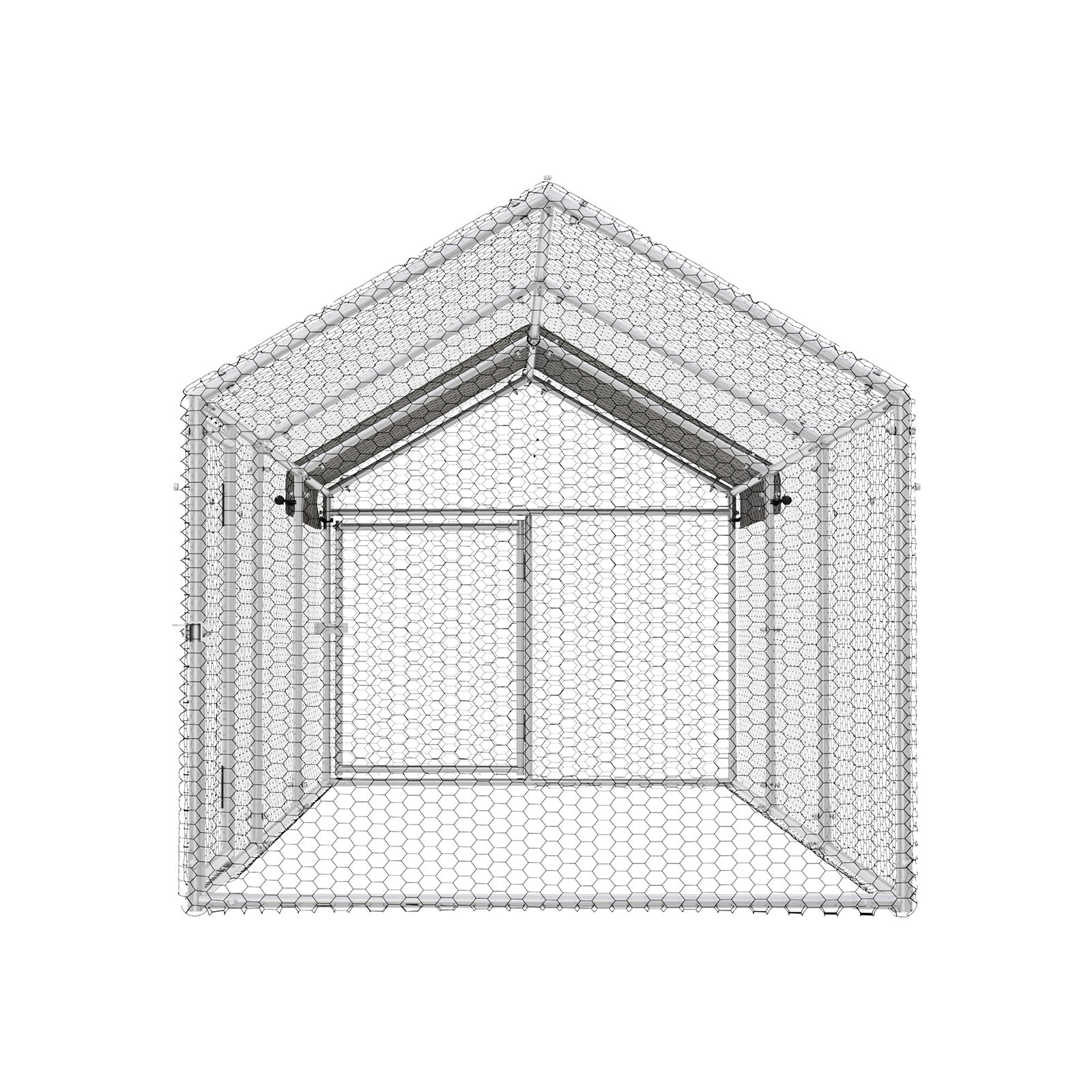 Alopet 3x1x1M Chicken Coop with Cover Poultry Cage Run Yard Pet Rabbit Hutch