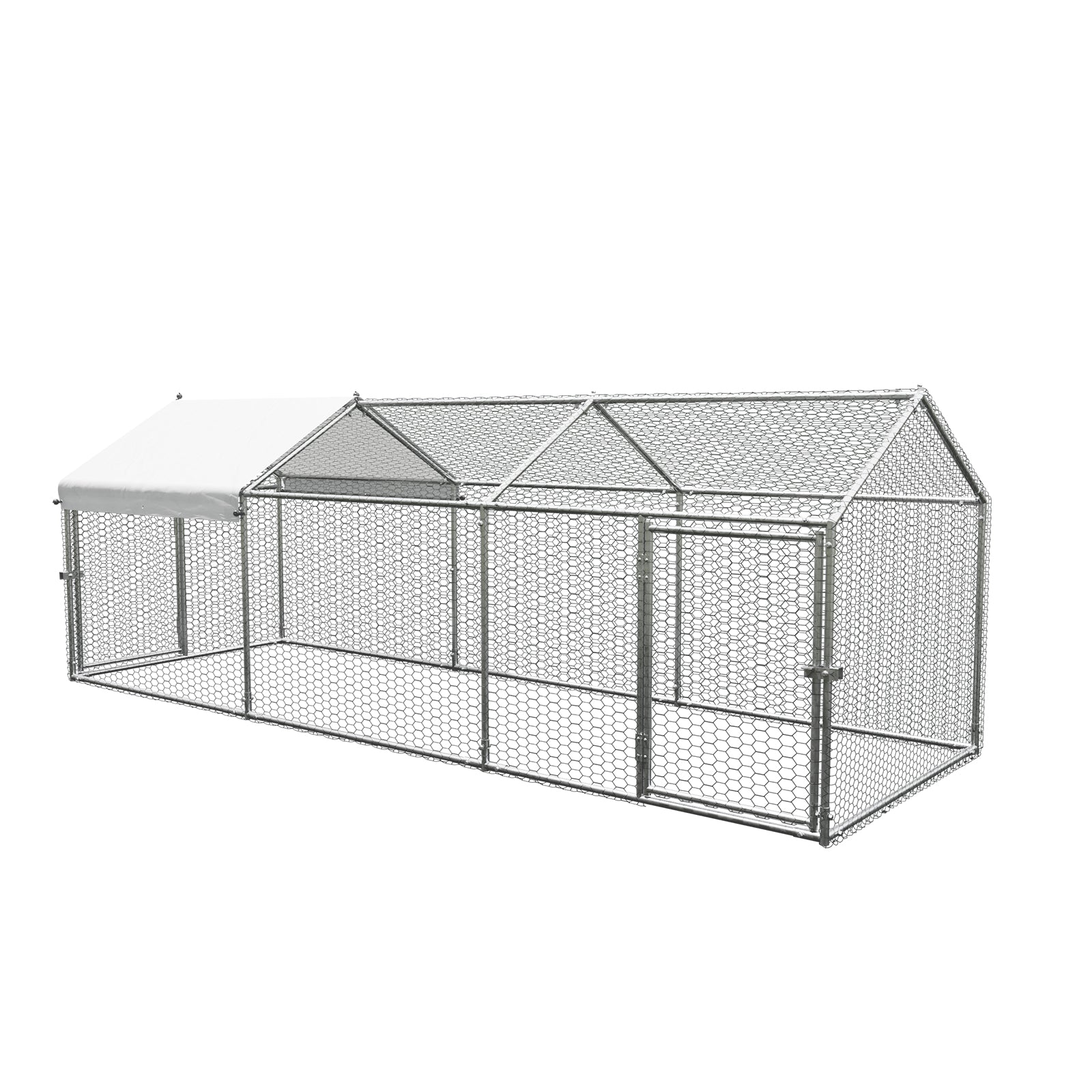Alopet 3x1x1M Chicken Coop with Cover Poultry Cage Run Yard Pet Rabbit Hutch