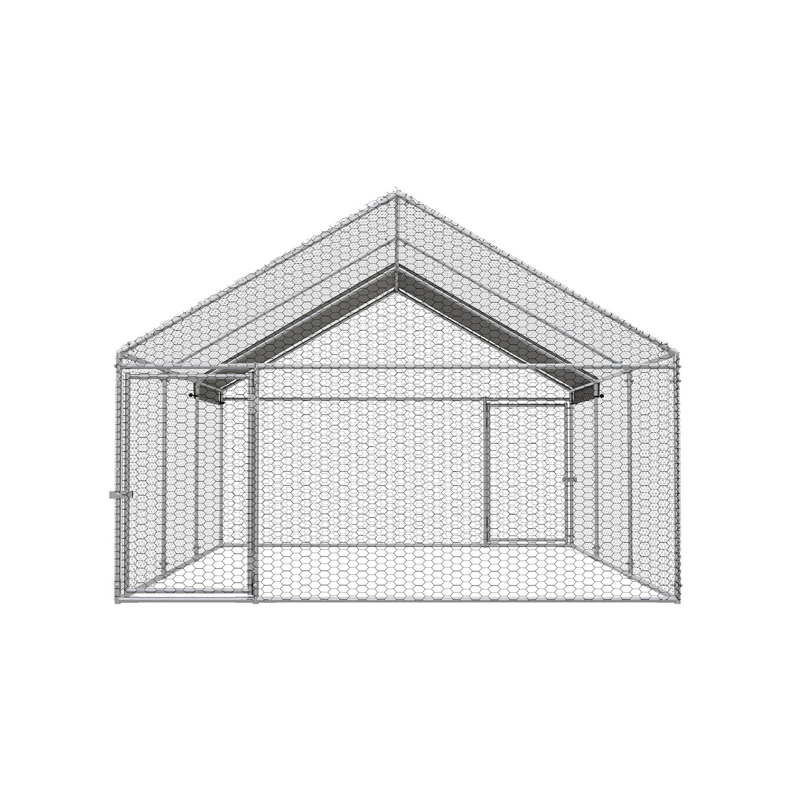 Alopet 3x2x1.5M Chicken Coop with Cover Poultry Cage Run Yard Pet Rabbit Hutch