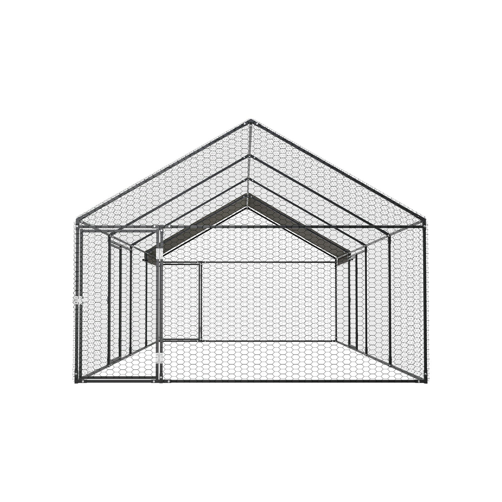 Alopet 4x2x1.5M Chicken Coop with Cover Poultry Cage Run Yard Pet Rabbit Hutch