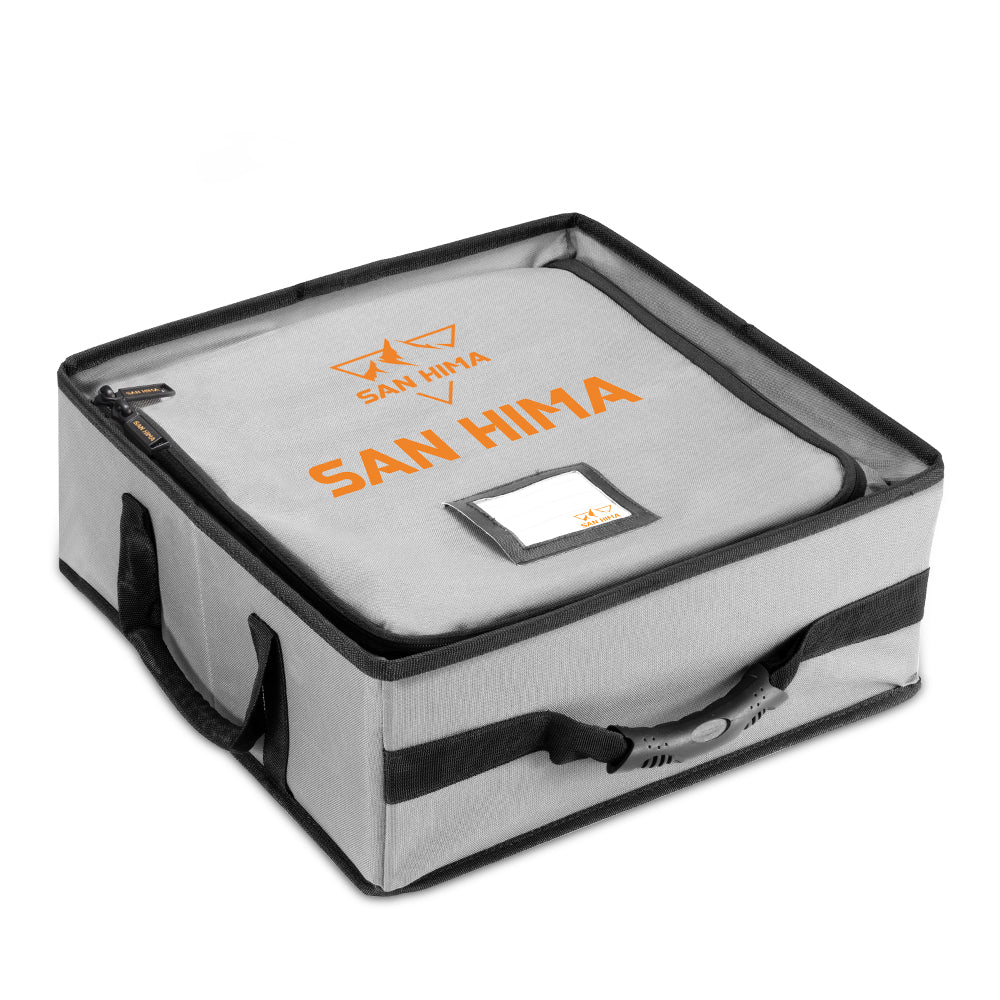 San Hima Tough Canvas Bag Camping Storage Bag Weather Resistant 4WD  40cmx40cmx16cm - Sunyee