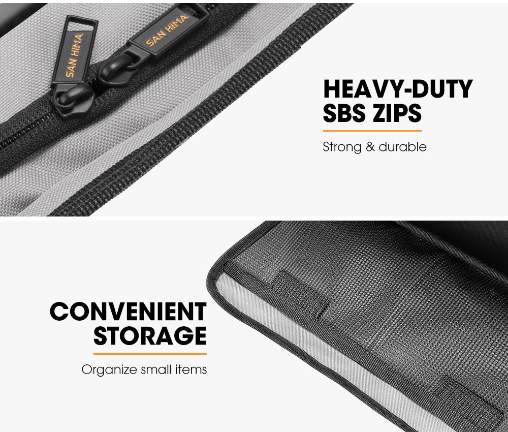 San Hima Tough Canvas Bag Storage Bag Weather Resistant Camping 4WD 40cmx15cmx16cm - Sunyee