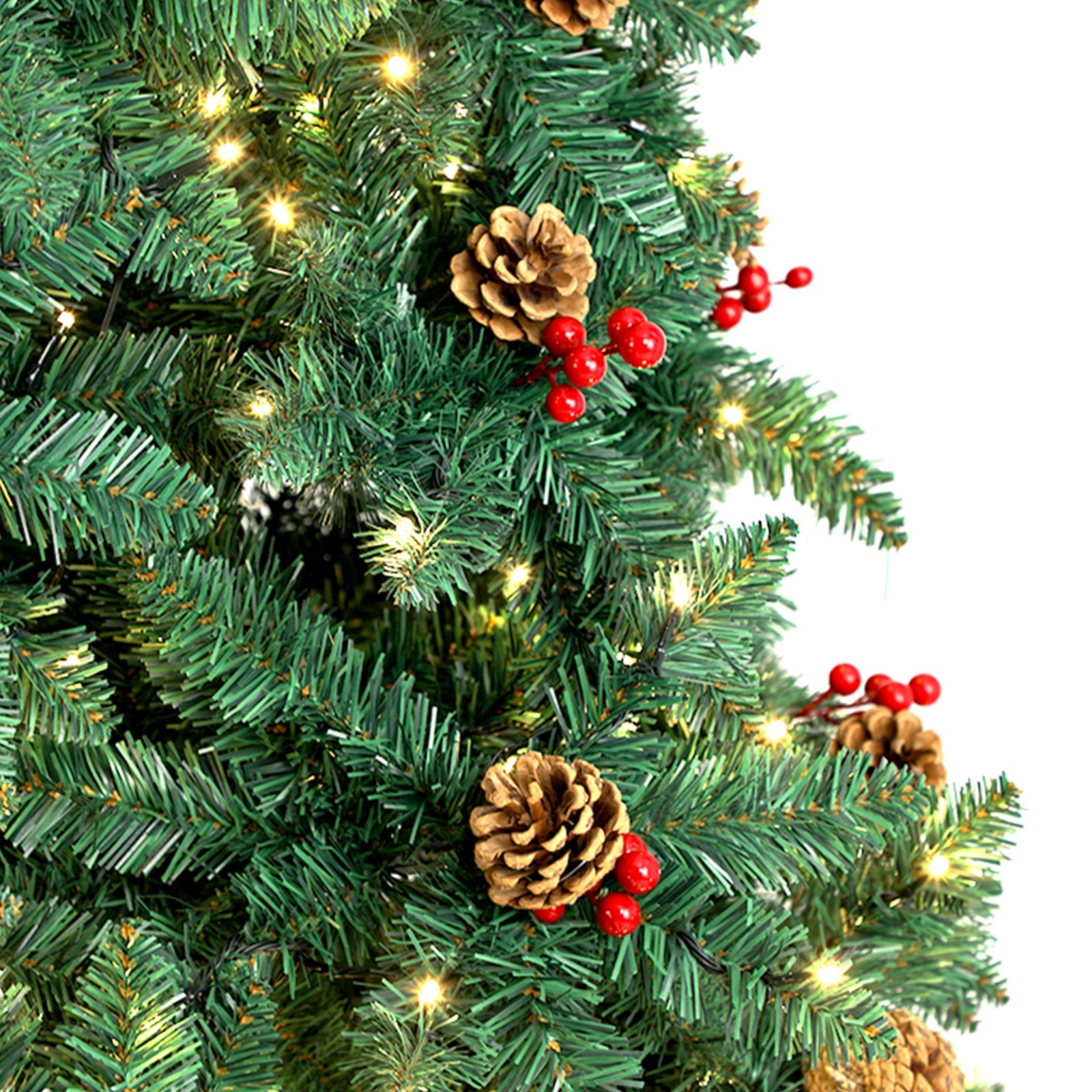 Tinseltown LED Christmas Tree 1.8M/2.1M/2.4M Xmas Trees Decorations Green Ornaments - Sunyee