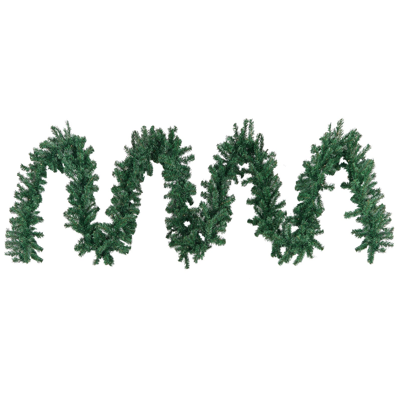 Tinseltown 10M LED Pre Lit Christmas Garland Door Stairs Fireplace Decor Green