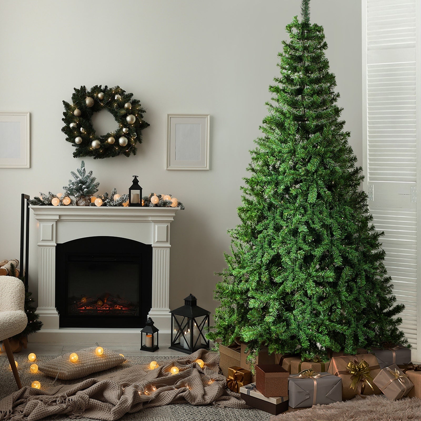 Tinseltown Christmas Tree 2.7M 9FT Xmas Trees Decorations Green 1708 Tips - Sunyee