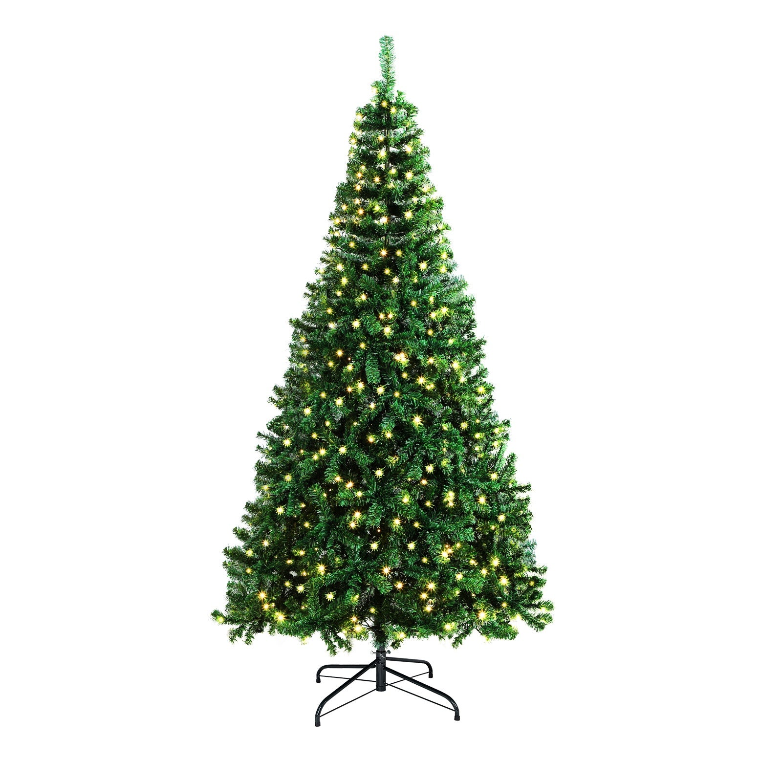 Tinseltown LED Christmas Tree 1.5M/1.8M/2.1M/2.4M/2.7M Xmas Trees Green - Sunyee