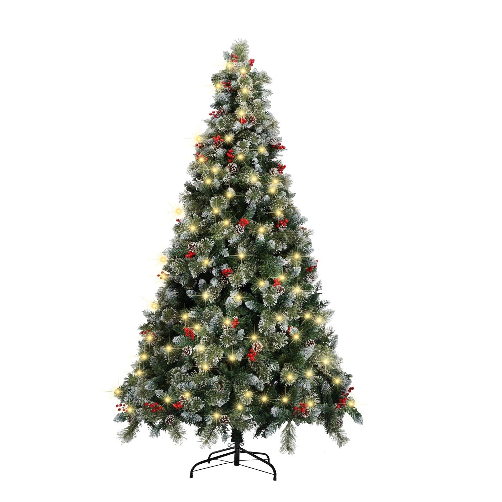 Tinseltown Christmas Tree LED Light 1.8M/2.1M/2.4M Xmas Trees Decorations Green - Sunyee