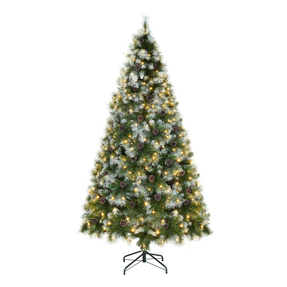 Tinseltown Christmas Tree 1.8M/2.1M/2.4M LED Lights White Green