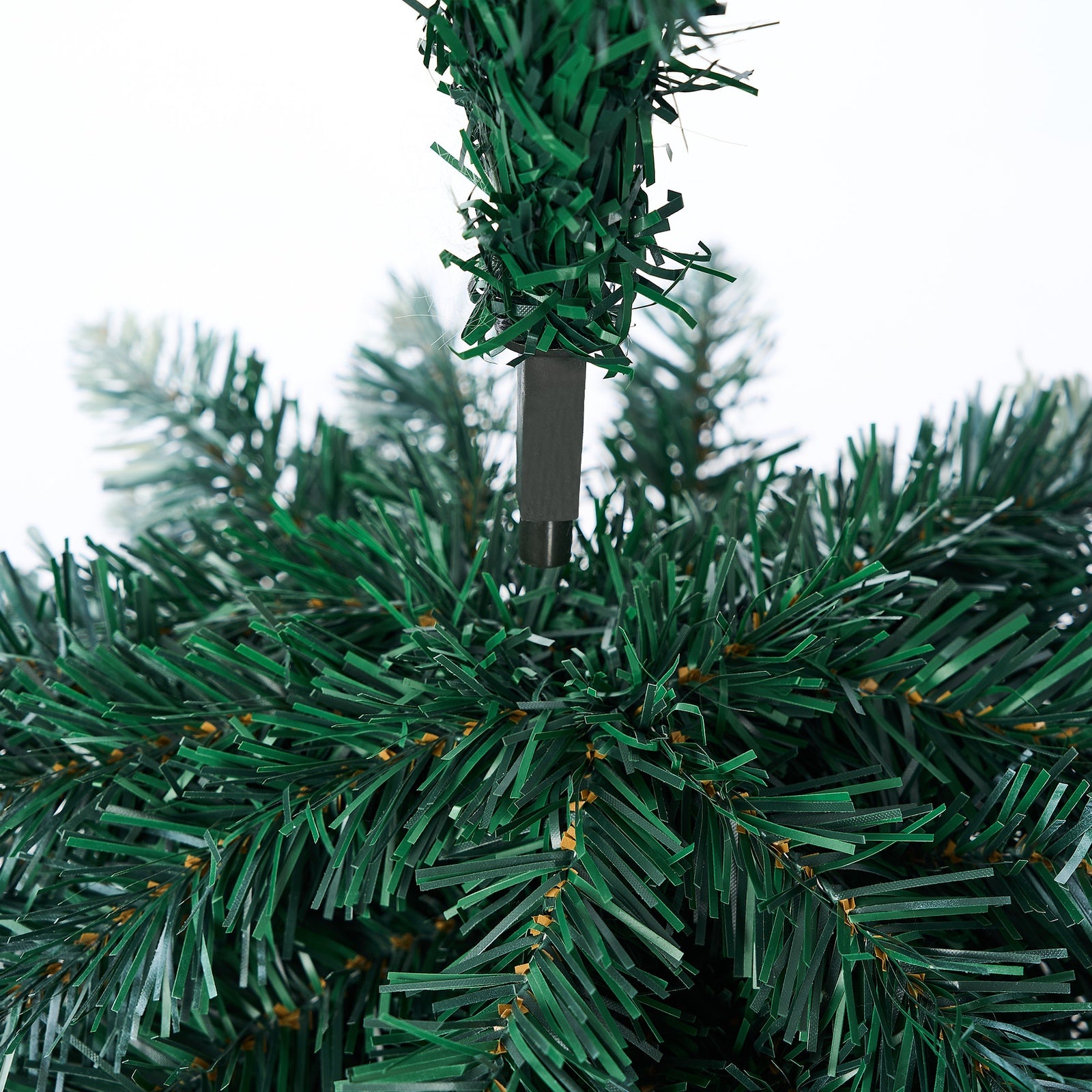Tinseltown Slim Christmas Tree 1.8M 6FT Xmas Trees Decoration Green and White - Sunyee