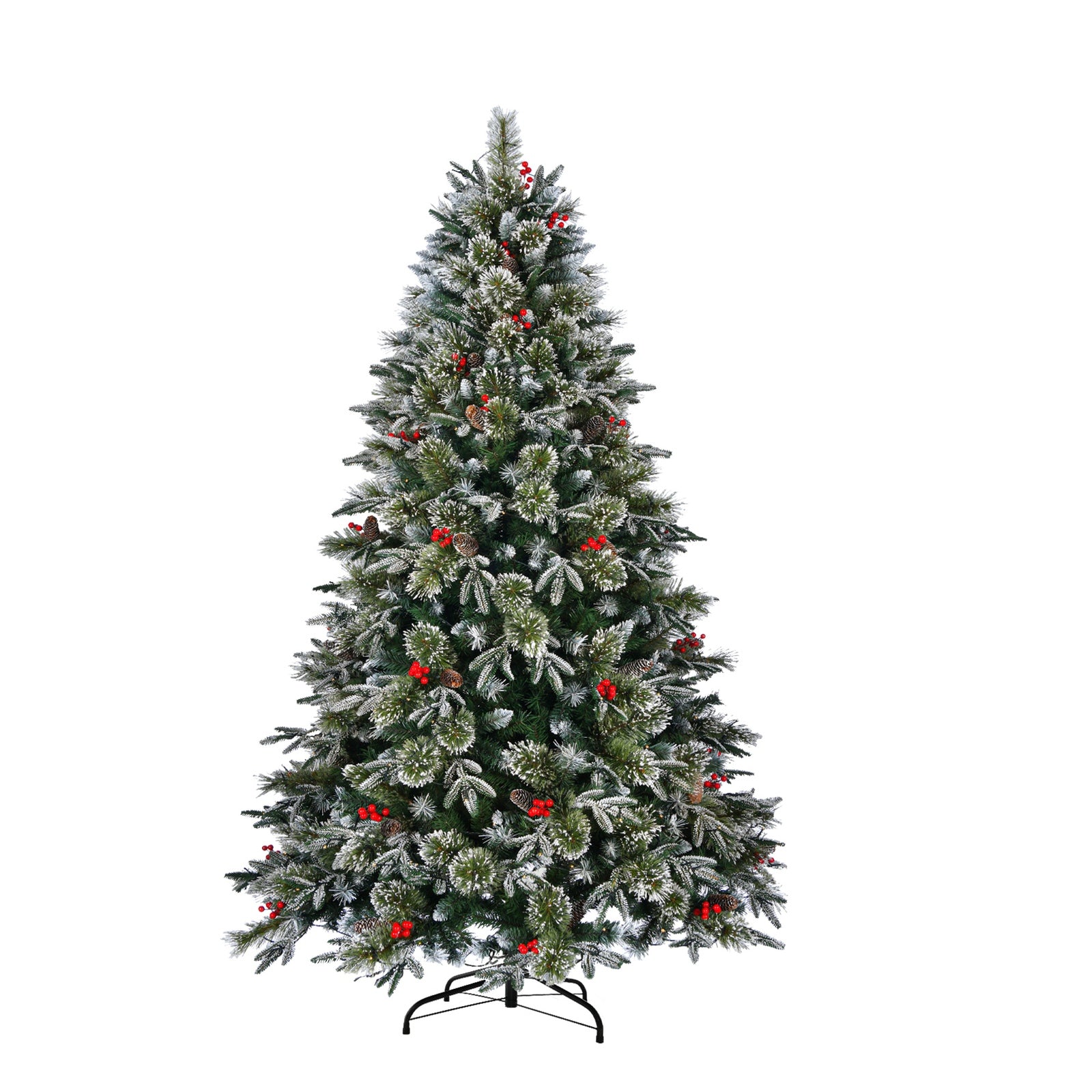 Tinseltown LED Christmas Tree 6FT/7FT Xmas Trees Decorations Green White - Sunyee