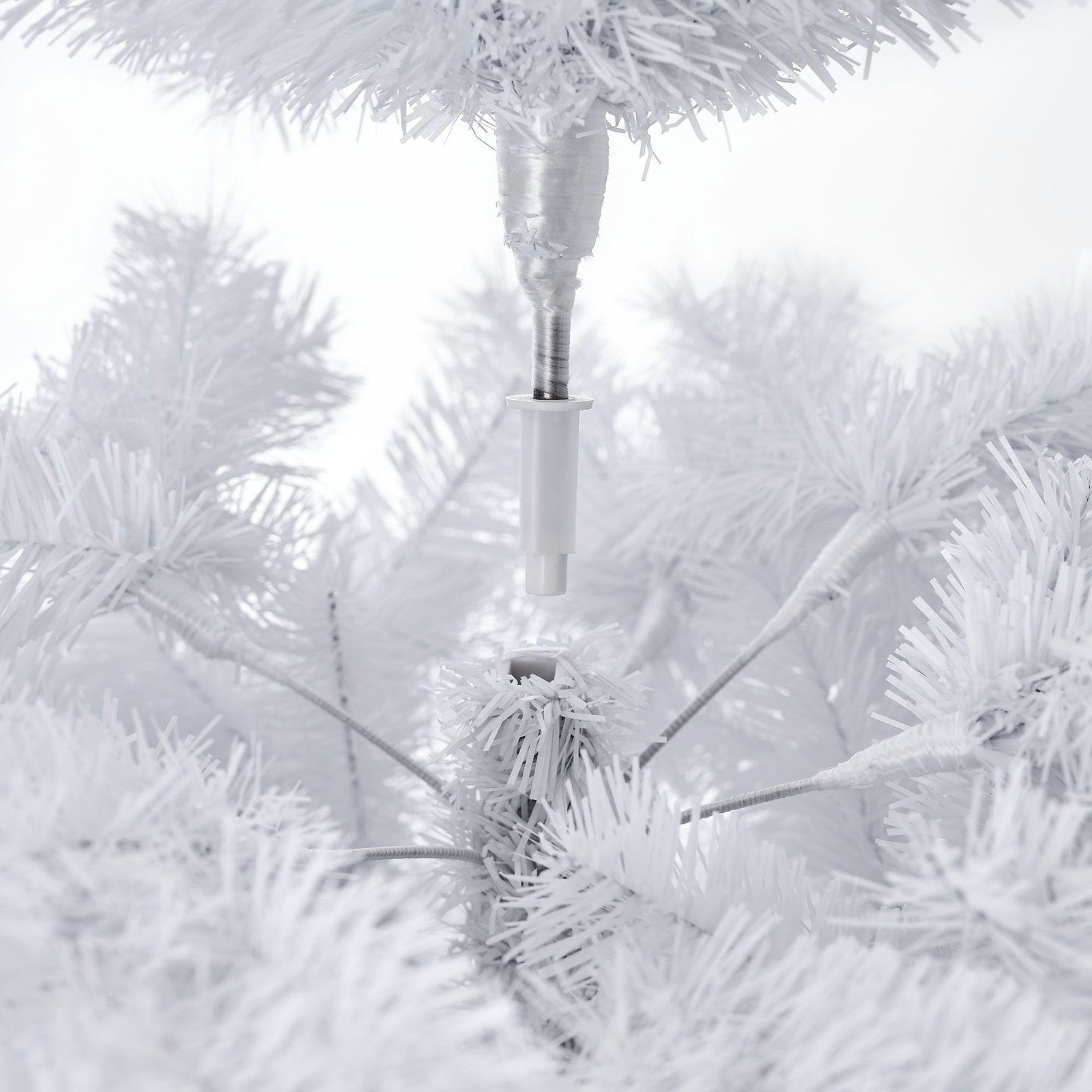 Tinseltown White Christmas Tree 2.1M 7FT Xmas Trees Decoration 1000tips - Sunyee