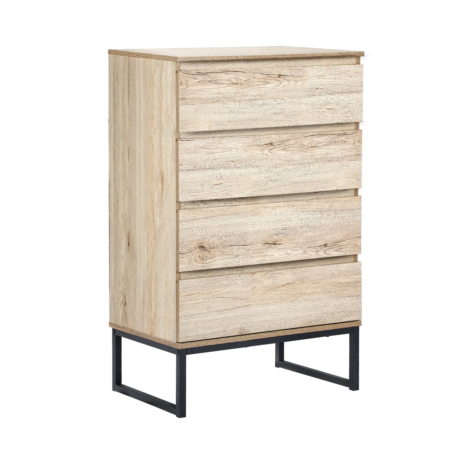 Oikiture Chest of Drawers Storage Cabinet Tallboy Dresser Bedroom Furniture