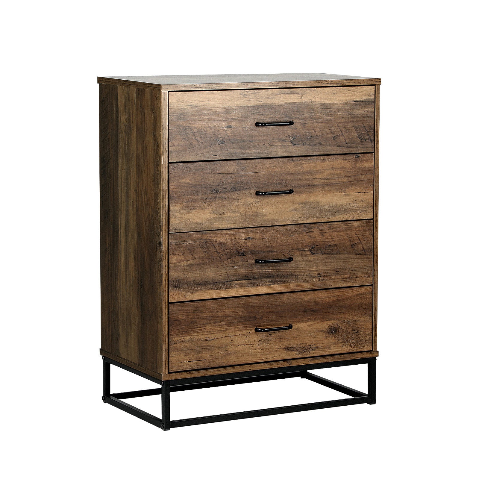 Oikiture Chest of Drawers Storage Cabinet Tallboy Dresser Bedroom Furniture - Sunyee