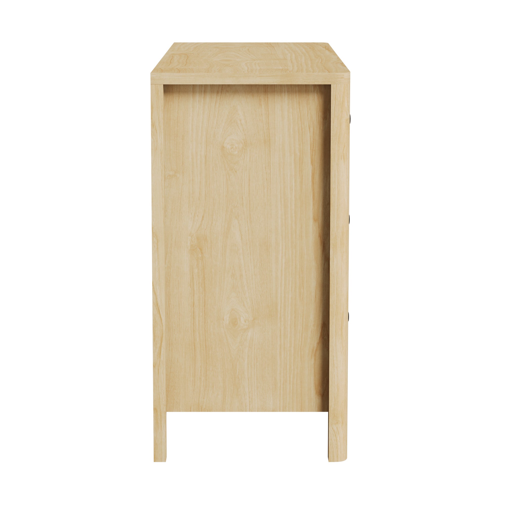 Oikiture 6 Chest of Drawers Dresser Tallboy Storage Cabinet Bedroom Natural - Sunyee