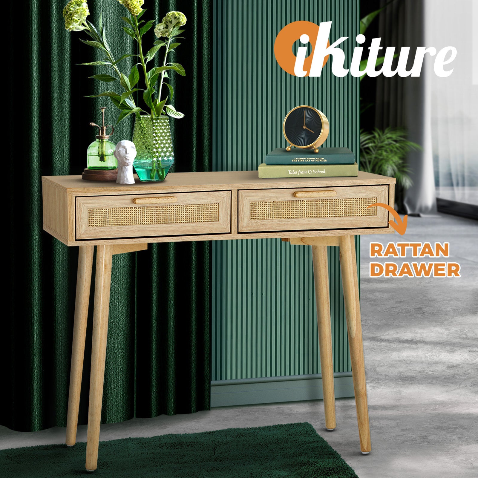 Oikiture Chest of Drawers Storage Cabinet Tallboy Dresser Bedroom Furniture - Sunyee