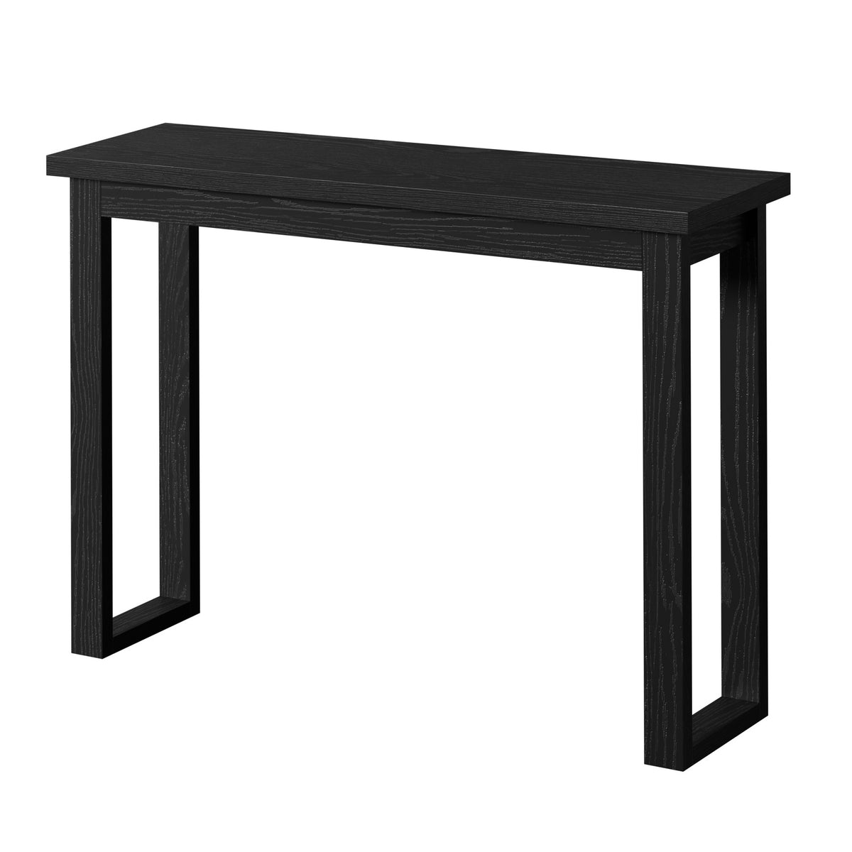 Oikiture Console Table Narrow Hall Entryway Sofa Table Display Shelf