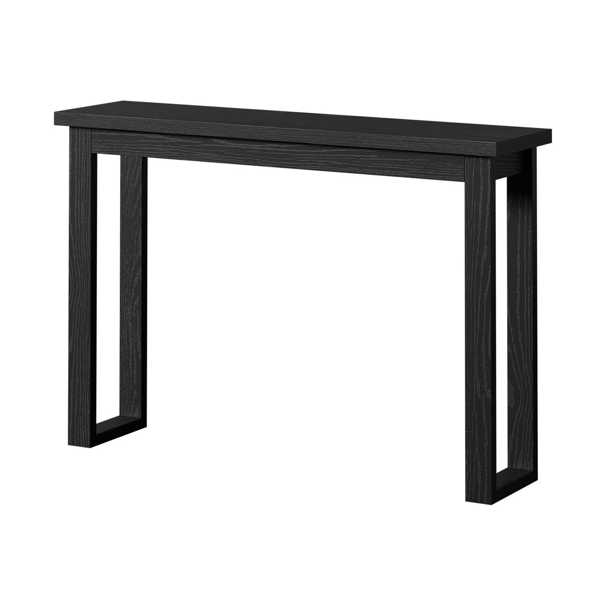 Oikiture Console Table Narrow Hall Entryway Sofa Table Display Shelf