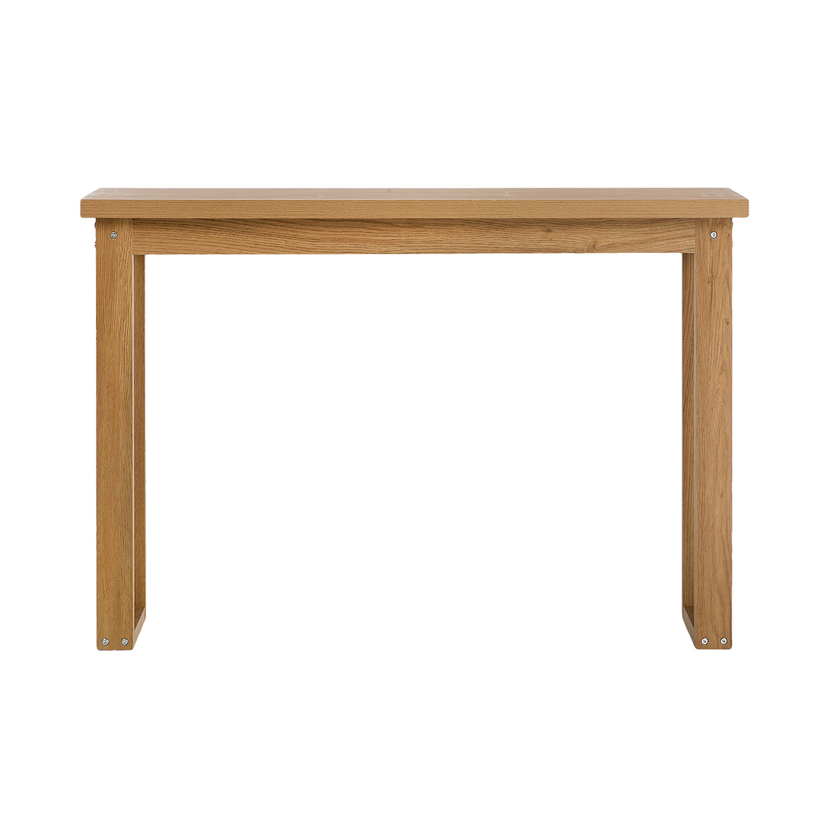 Oikiture Console Table Narrow Hall Entryway Sofa Table Display Shelf