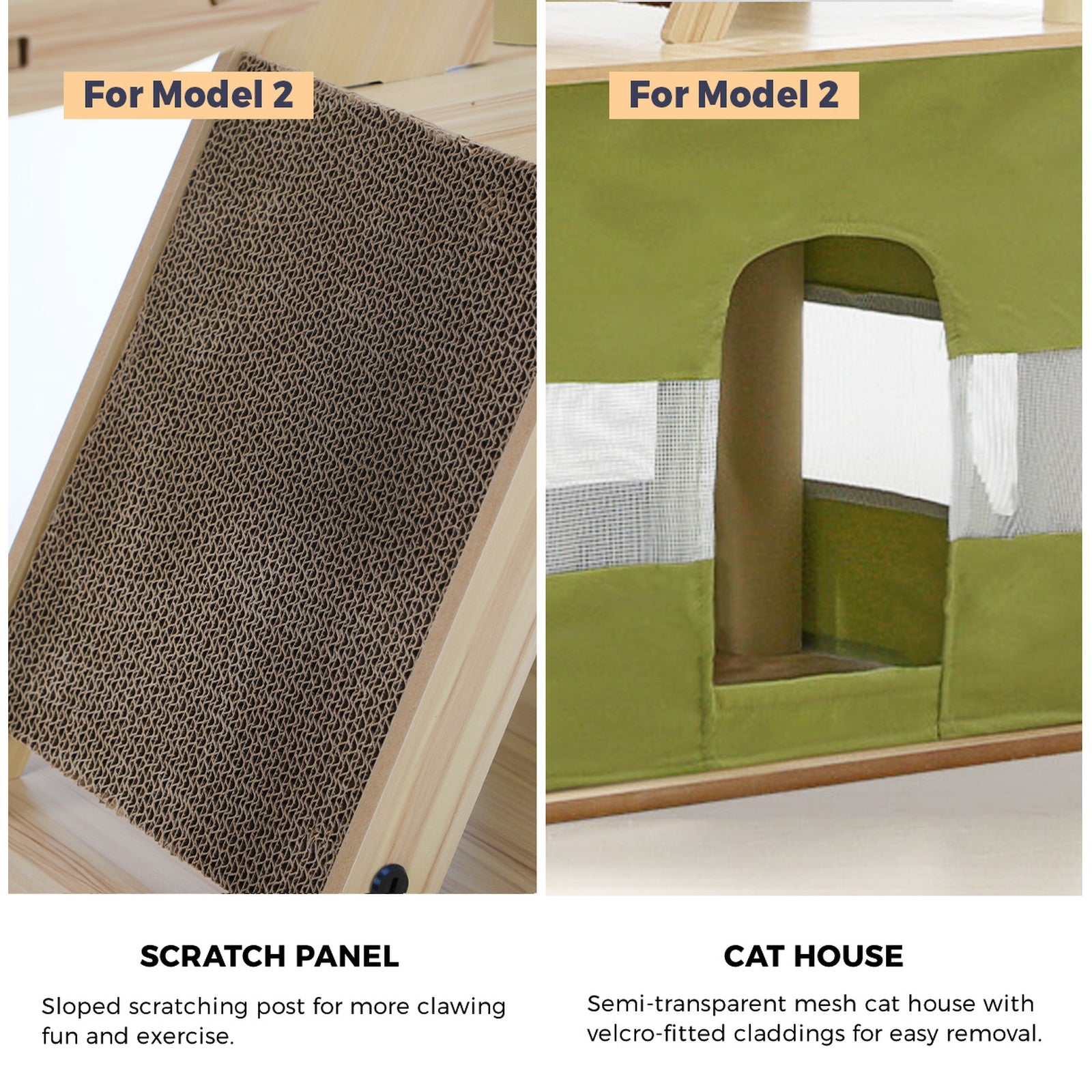 Alopet Cat Tree Tower Scratching Post Scratcher Condo House Bed Furniture - Sunyee