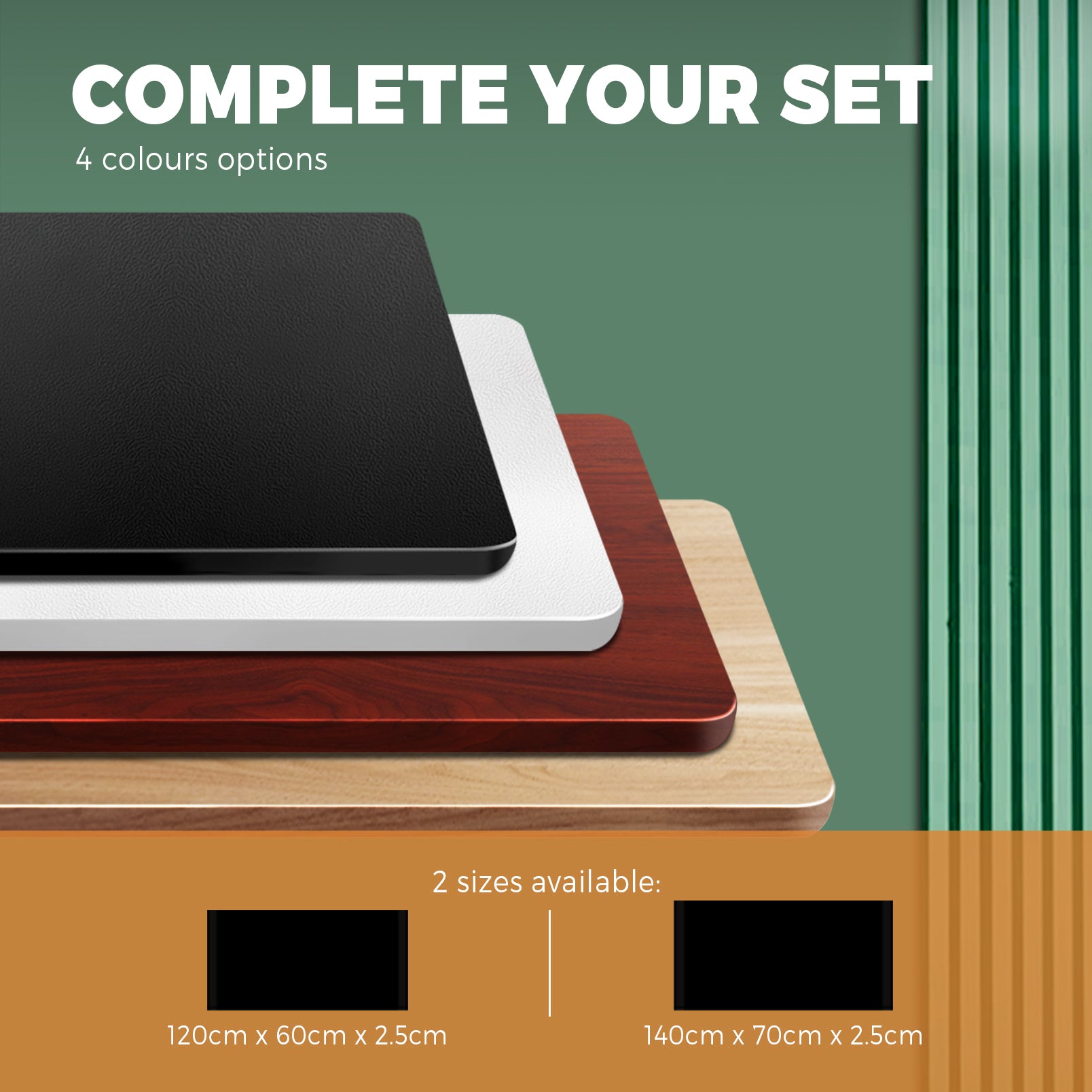 Oikiture Standing Desk Table Top Only For Office Computer Desk Sit Stand Frame - Sunyee