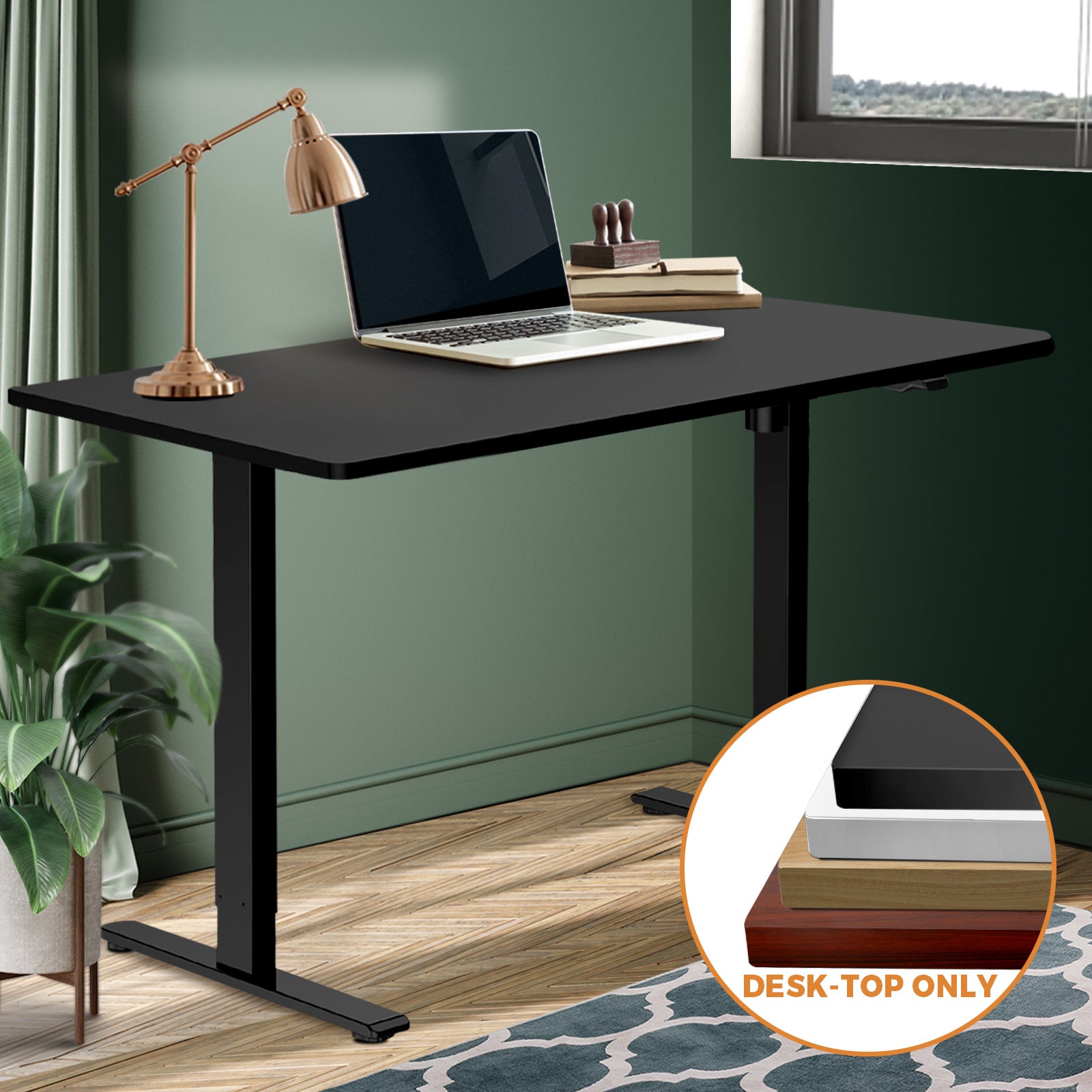 Oikiture Standing Desk Table Top Only For Office Computer Desk Sit Stand Frame - Sunyee