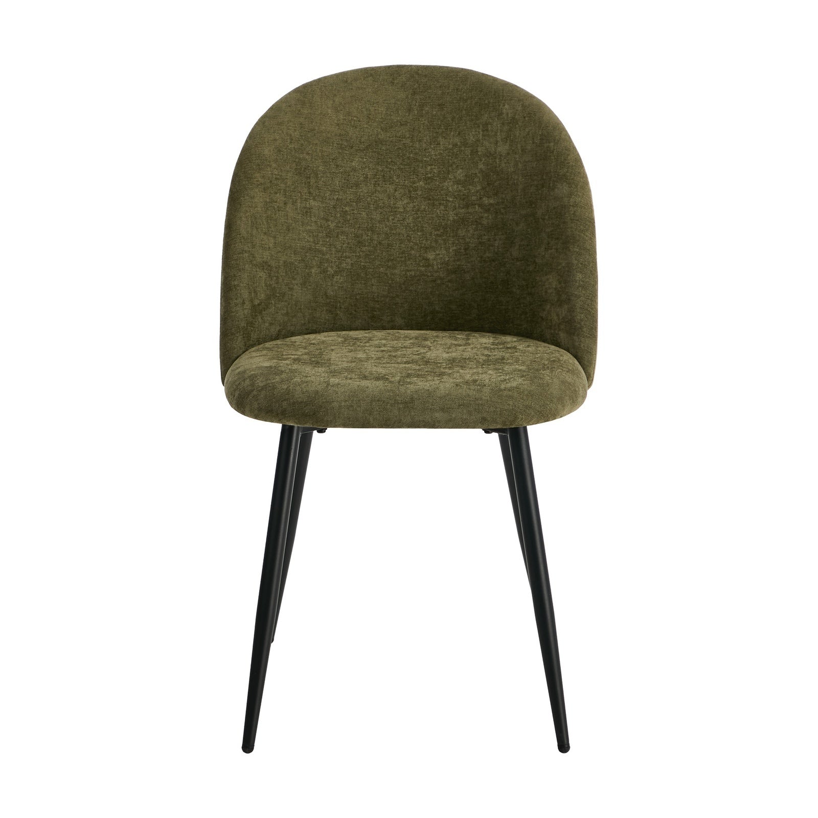 Oikiture 4x Dining Chairs Accent Chair Armchair Kitchen Upholstered Linen Green - Sunyee