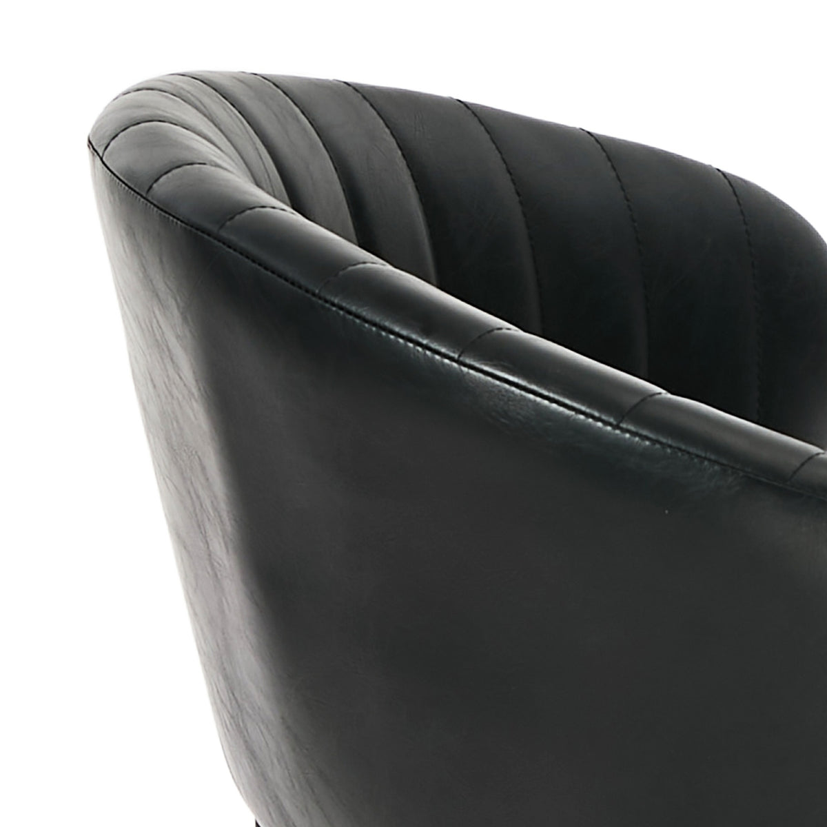 Oikiture 2x PU Leather Dining Chair Kitchen Padded Seat
