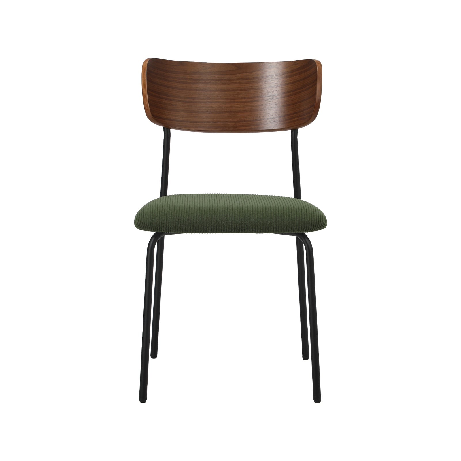 Oikiture 2PCS Dining Chairs Kitchen Chair Padded Lounge Seat Sherpa Green