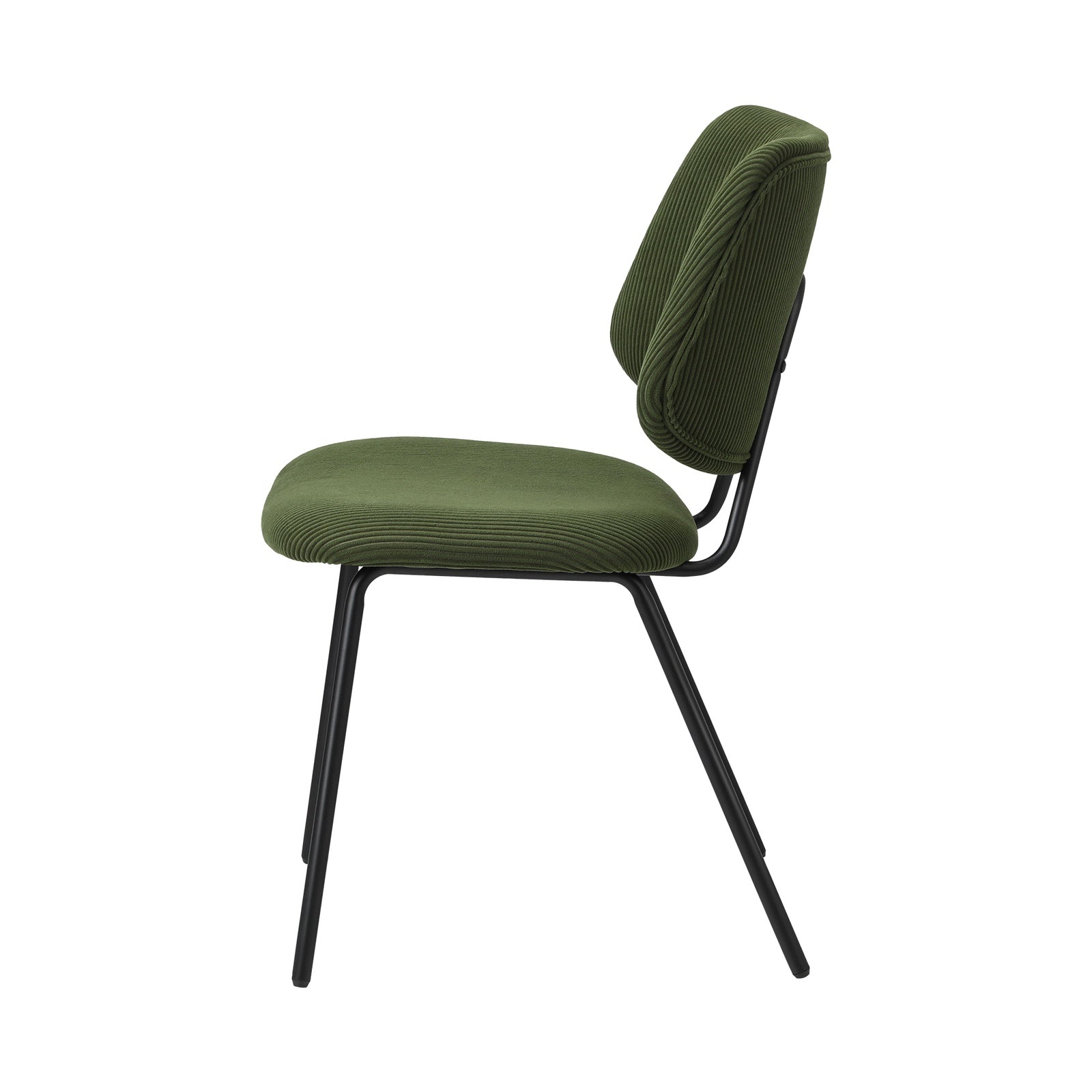 Oikiture 2x Dining Chair Vintage Retro Polyester Kitchen Padded Lounge Green - Sunyee