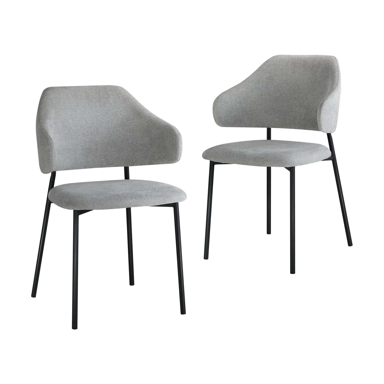 Oikiture 2x Dining Chair Accent Chairs Tub Armchairs Sherpa 4 Style - Sunyee