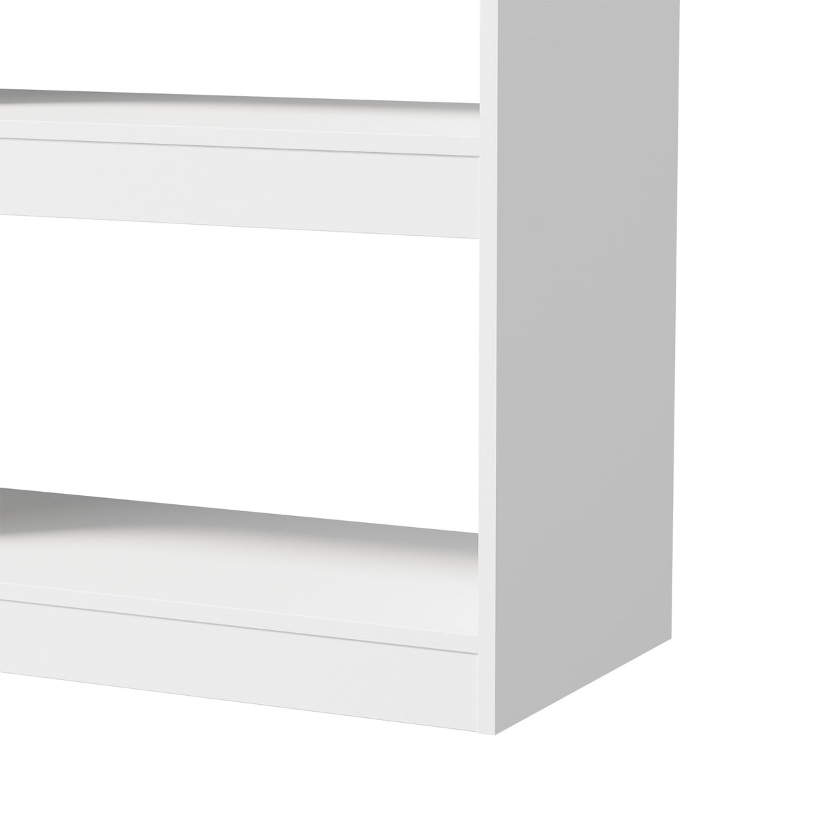 Oikiture 5 Tier Bookshelf Bookcase Display Shelf Open Storage Cabinet