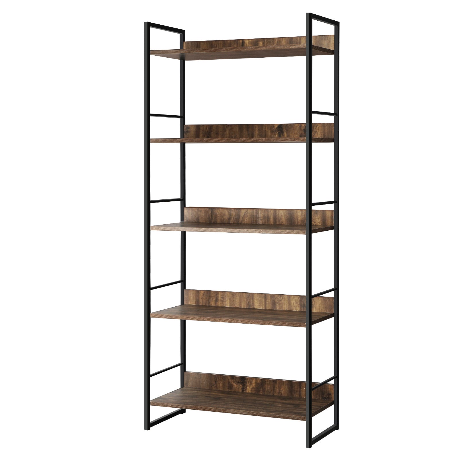 Oikiture Display Shelves Bookshelf Bookcase Shelf Storage Industrial Furniture - Sunyee