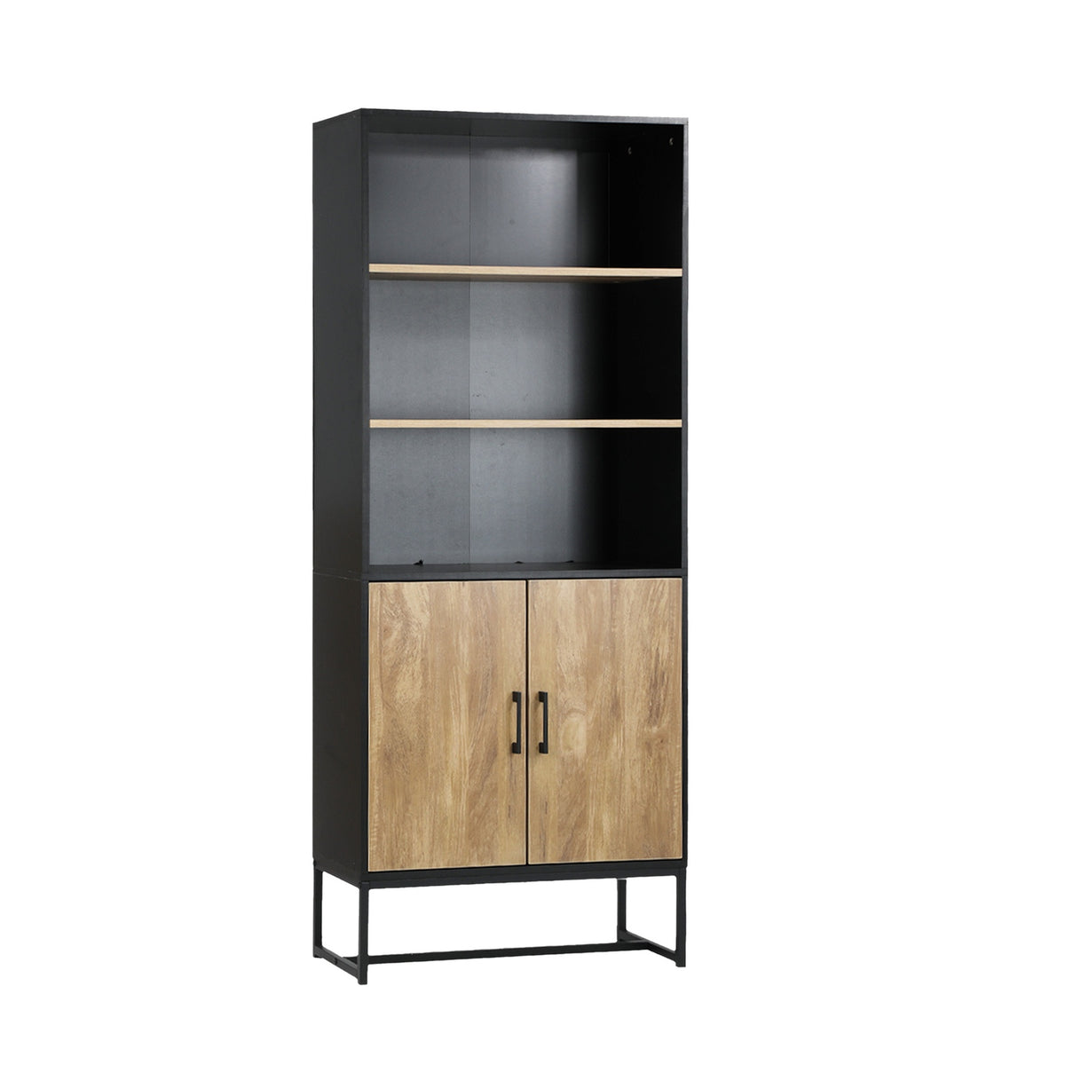 Oikiture Display Shelf 5-Tier Storage Shelves Bookshelf Bookcase Cupboard - Sunyee